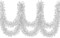 50FT Silver Christmas Garland – Non-Lit Soft Tinsel Decoration for Indoor & Outdoor Use | Holiday Party Decor for Stairs, Railings, Windows & More